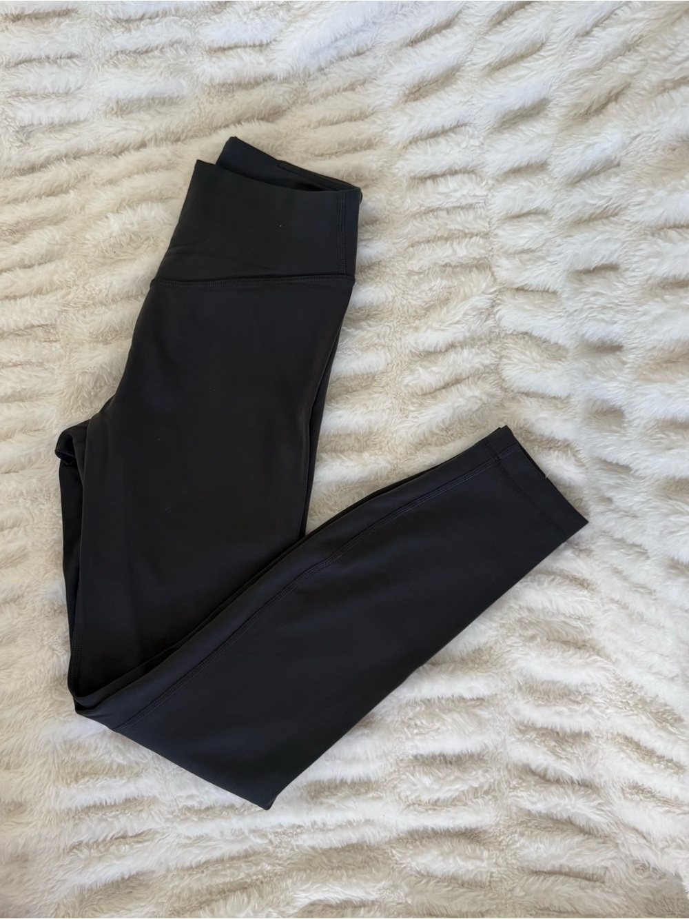lululemon athletica WunderUnder Charcoal High-Rise Leggings